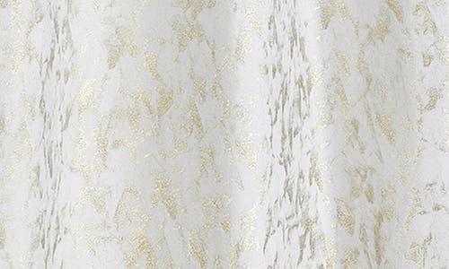 Dainty Home Set Of 2 Jacquard Room Darkening Curtains In White