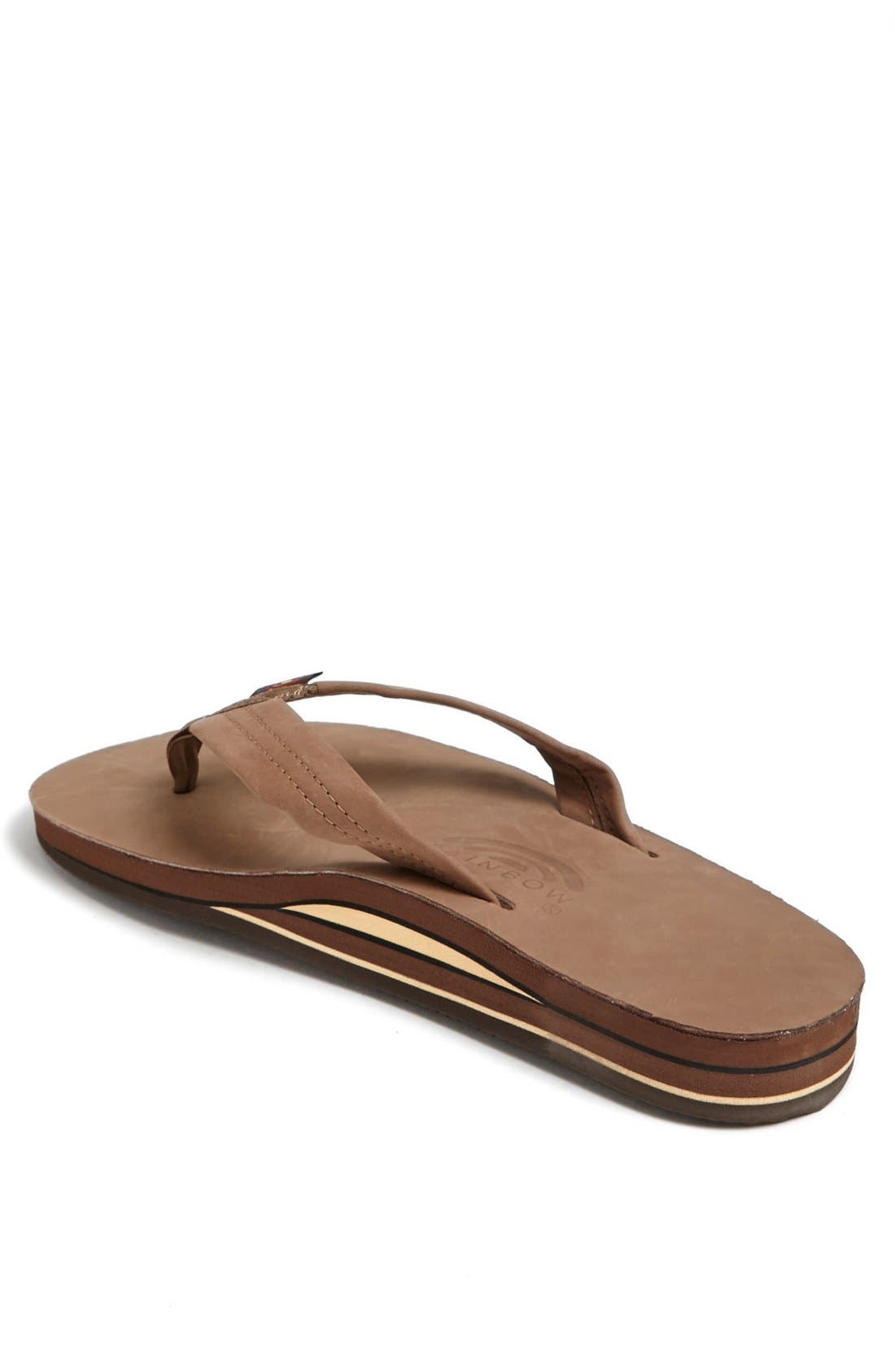 Rainbow<sup>®</sup> Rainbow 302Alts Double Layer Arch Sandal, Alternate, color, Dark Brown