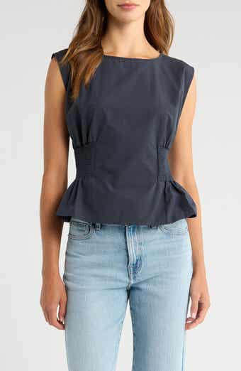 Nation LTD Lela Sleeveless Organic Pima Cotton Top