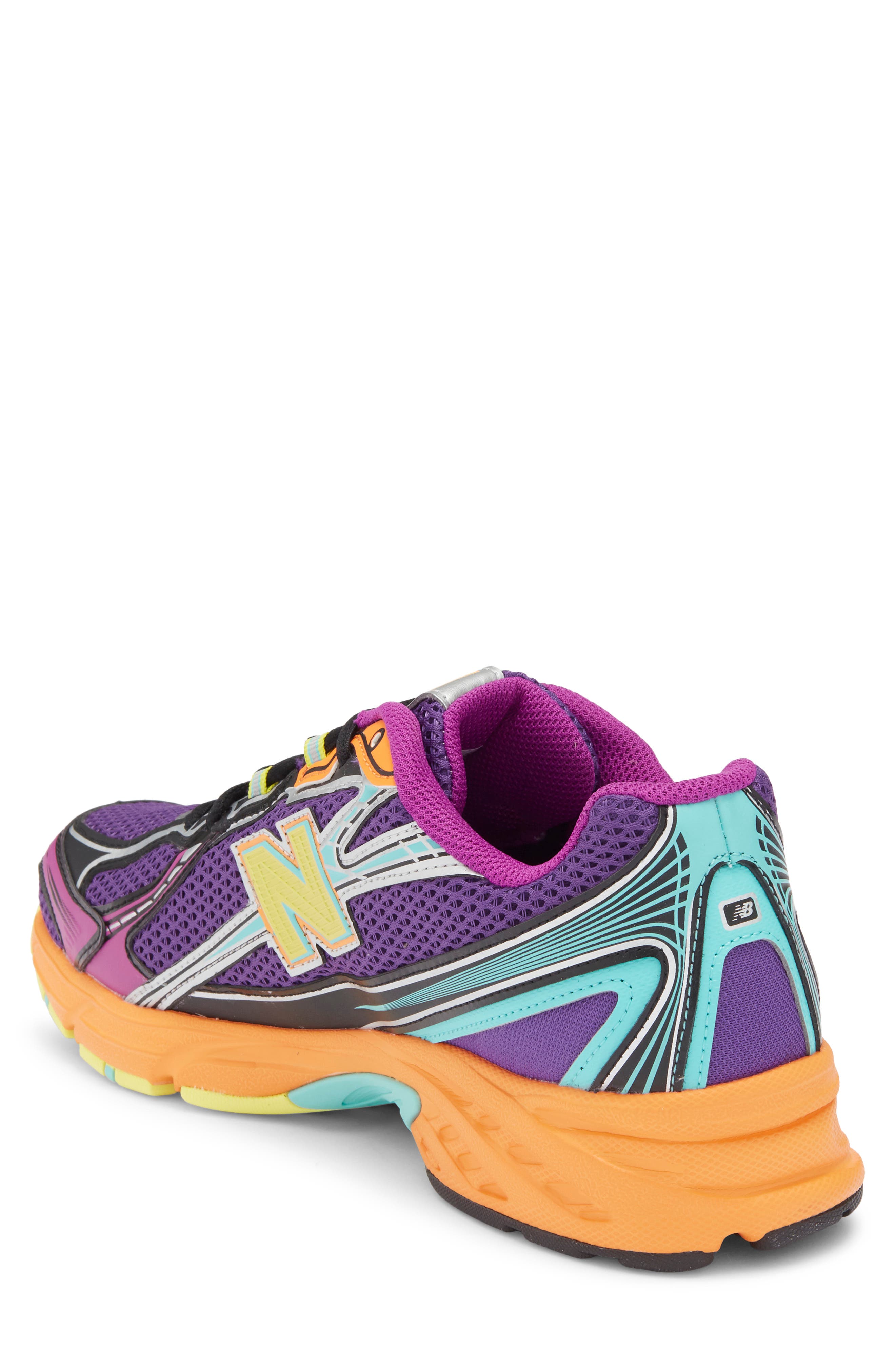 New Balance Gender Inclusive 740 Sneaker, Alternate, color, Concord Grape/ Purple Fuchsia