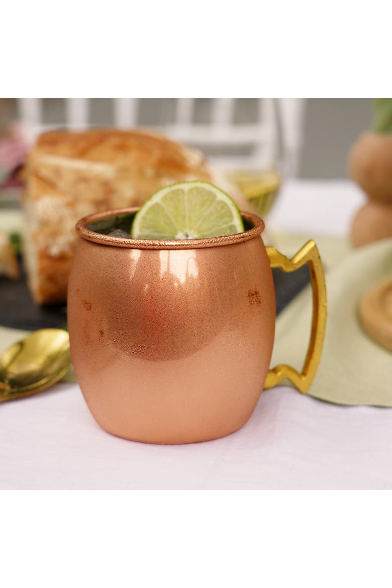 Moscow Mule Mug, Alternate, color, Copper