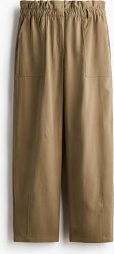 H&M Barrel Paper Bag Trousers