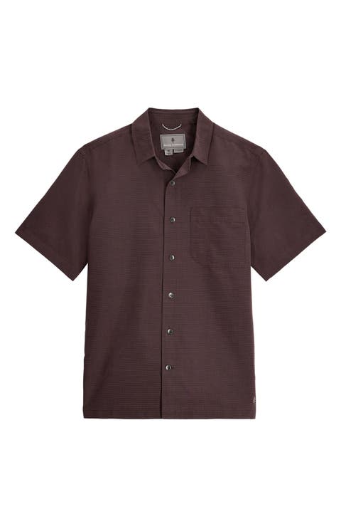 Desert Pucker Button-Up Shirt
