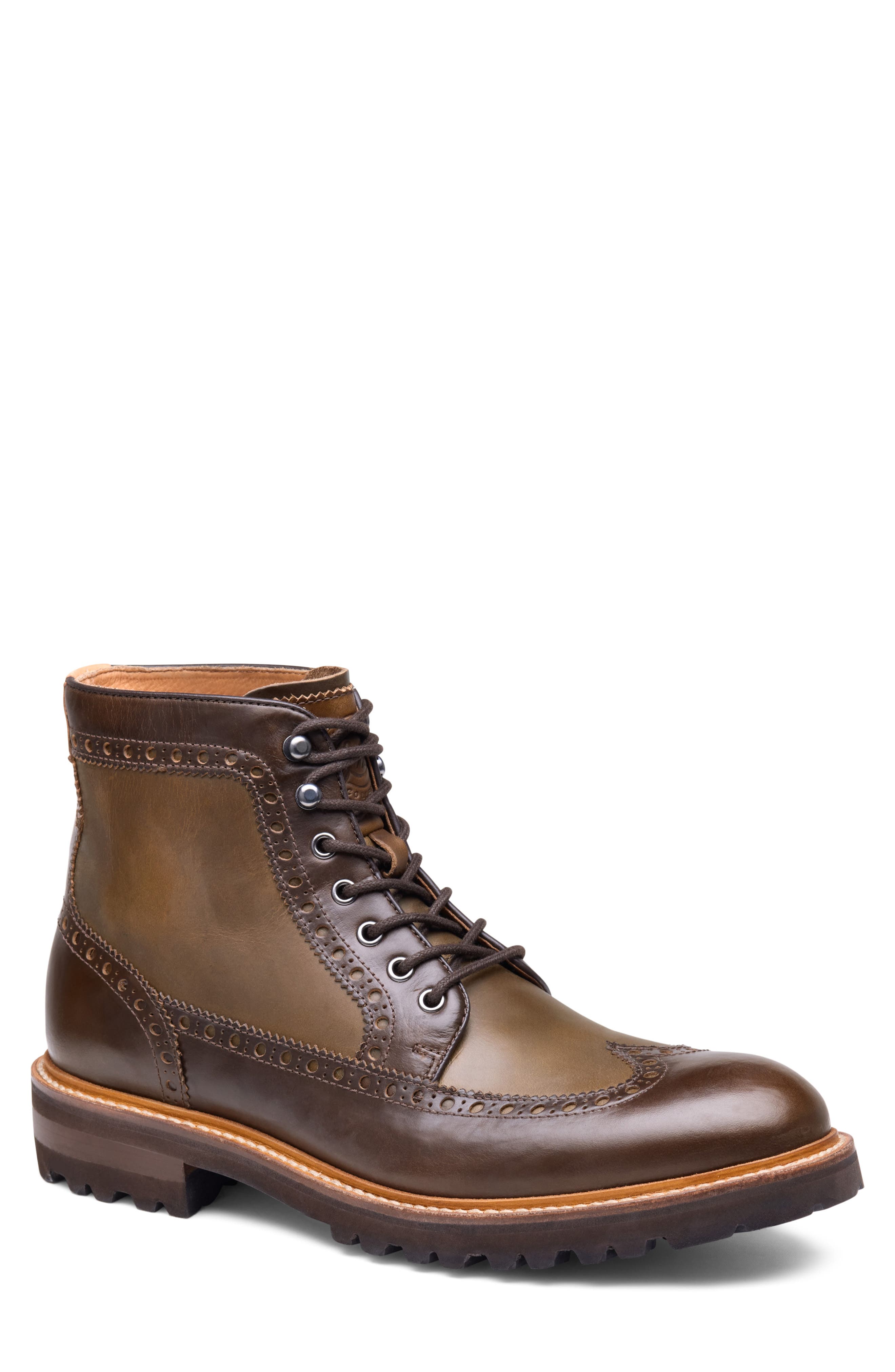 BROWN/ TAN AMERICAN GRAIN