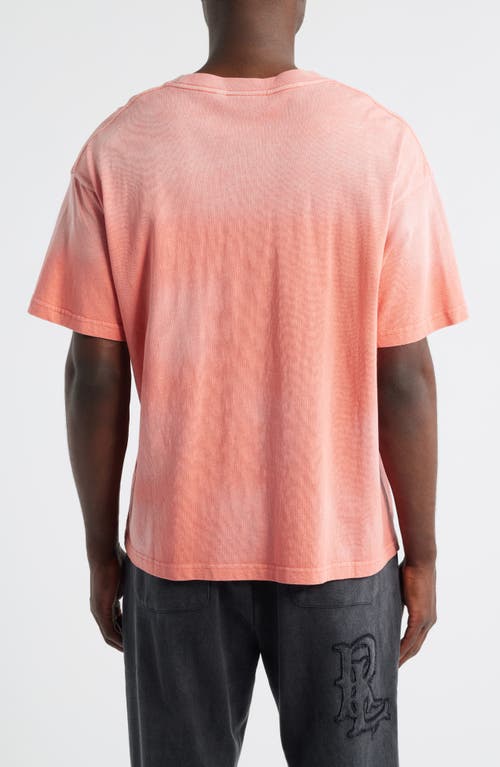 Rolling Loud World Tour Poster Cotton Graphic T-shirt In Pink