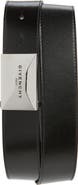 Givenchy Reversible Metal Plaque Belt