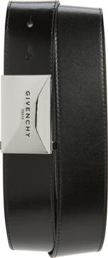 Givenchy Reversible Metal Plaque Belt