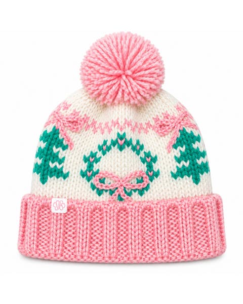 Holiday Wreath Bobble Hat (baby)
