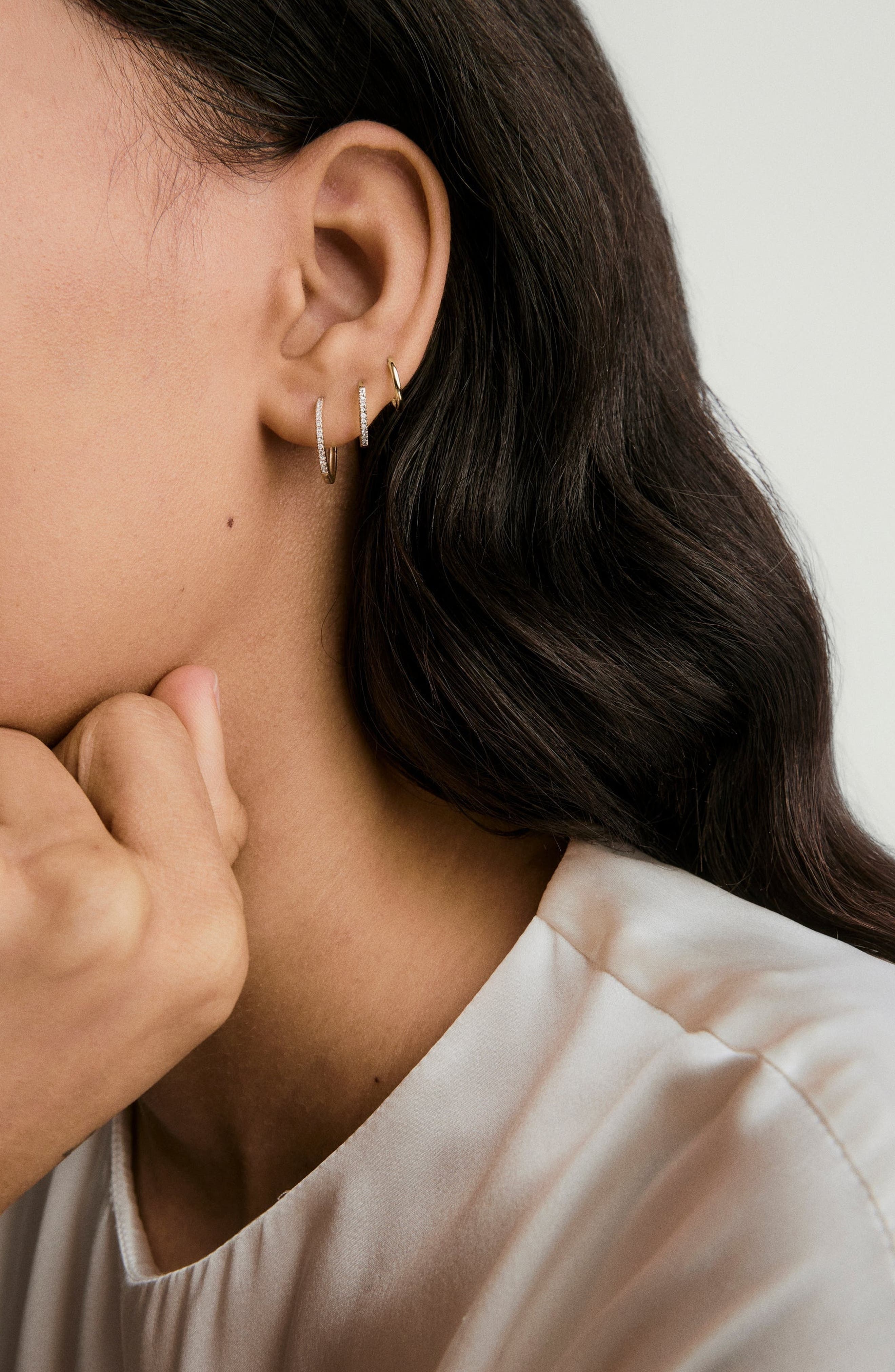 MEJURI Mini Single Hoop Earring (Women) | Nordstrom