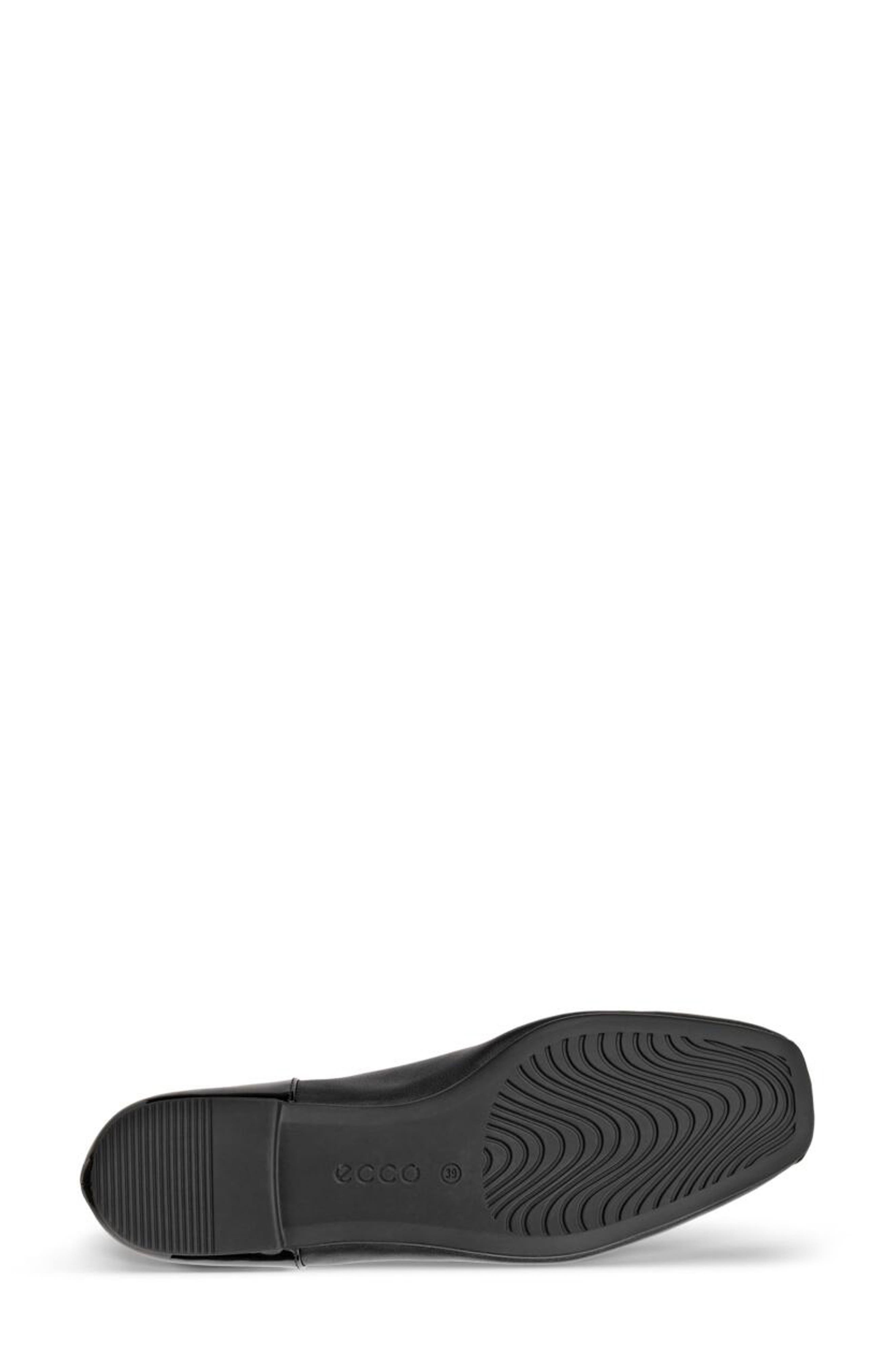 ECCO Margot Origami Ballet Flat, Alternate, color, Black/ Black