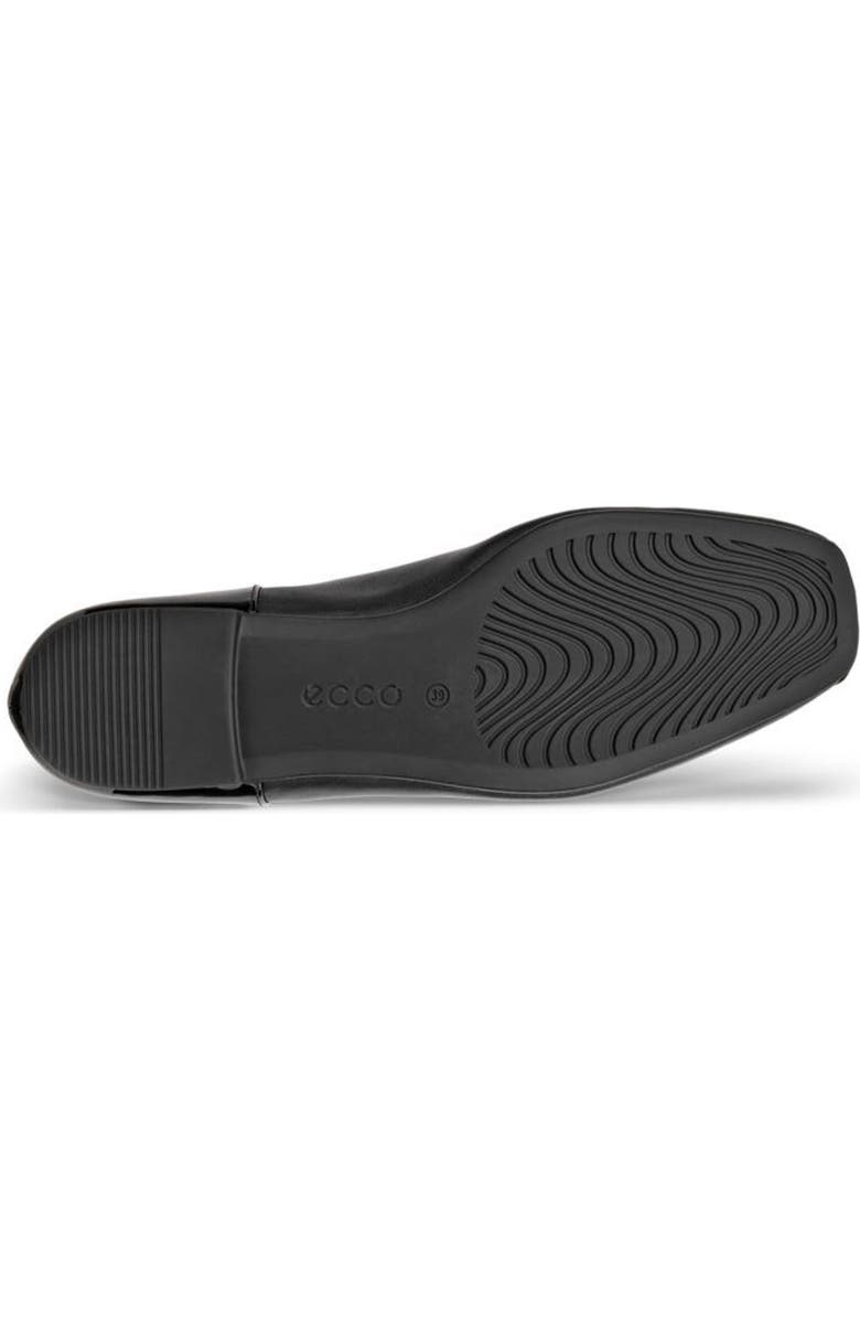 ECCO Margot Origami Ballet Flat, Alternate, color, Black/ Black