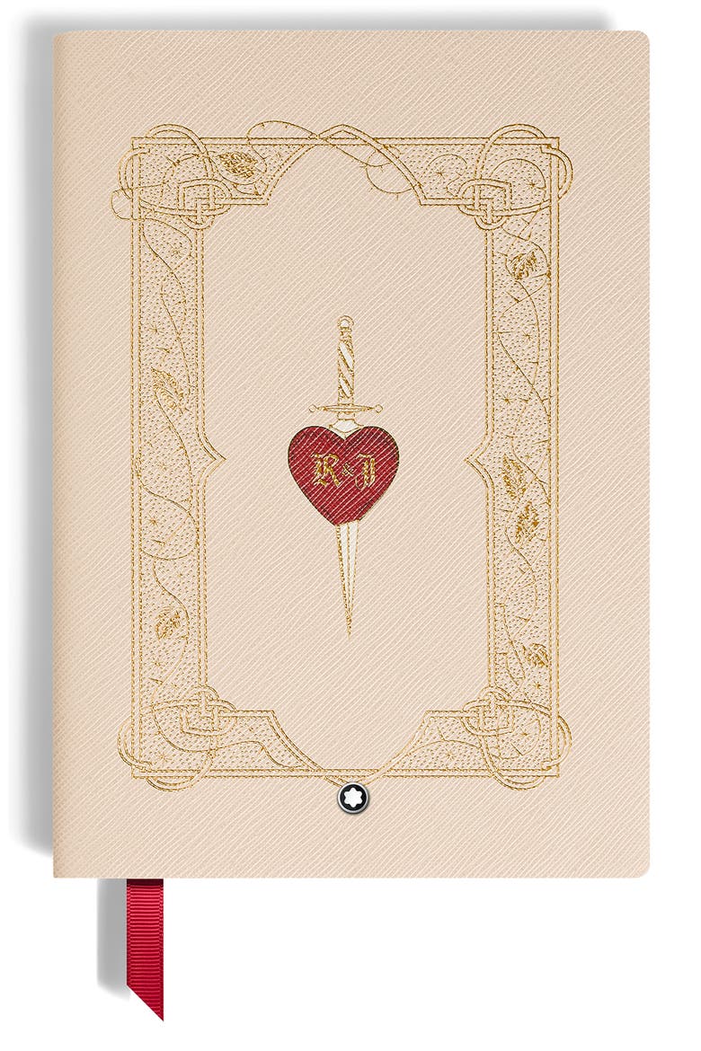 Romeo Medium Ruled Notebook, Main, color, PINK