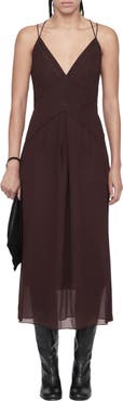 AllSaints Fawn Midi Slipdress