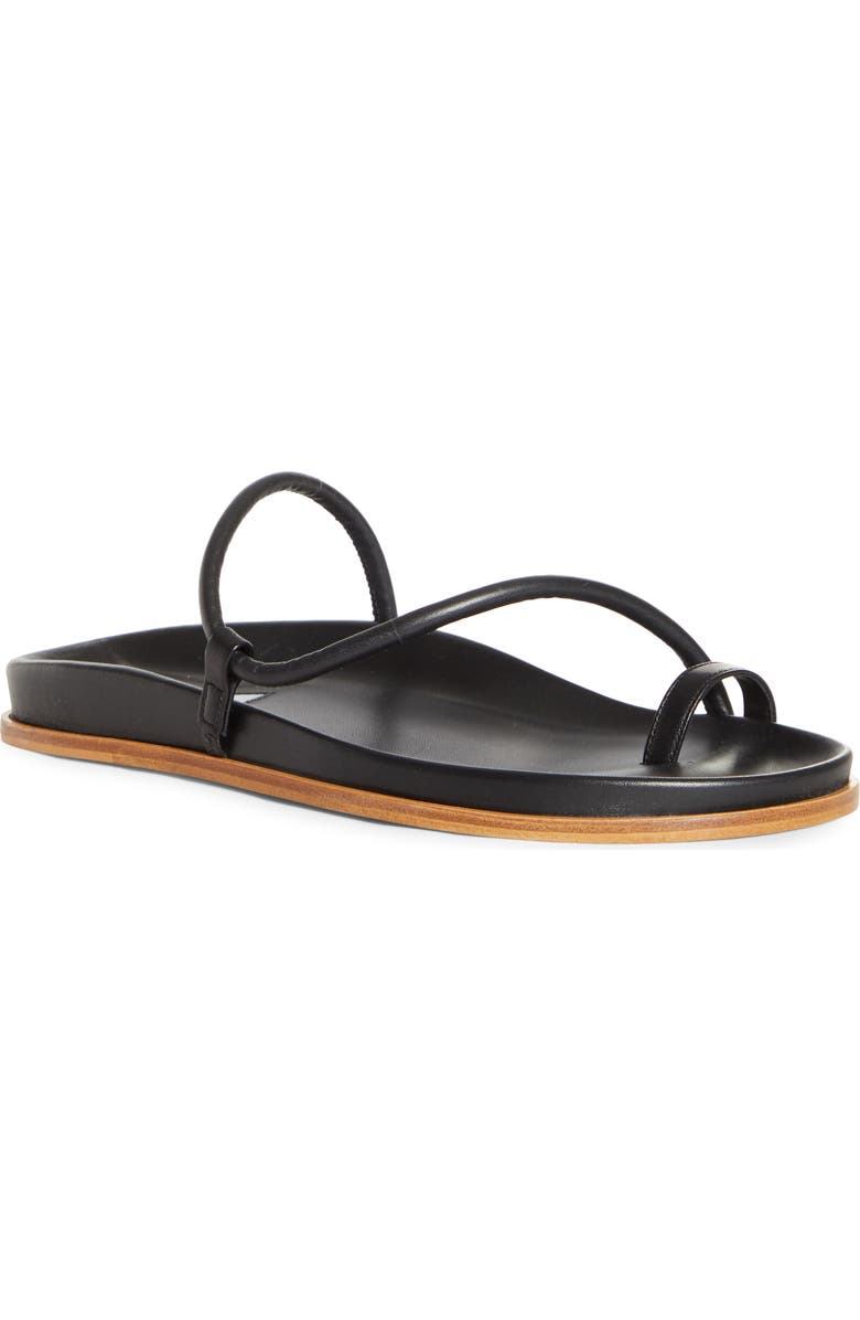 Emme Parsons Bari Fussbett Toe Loop Slide Sandal, Main, color,