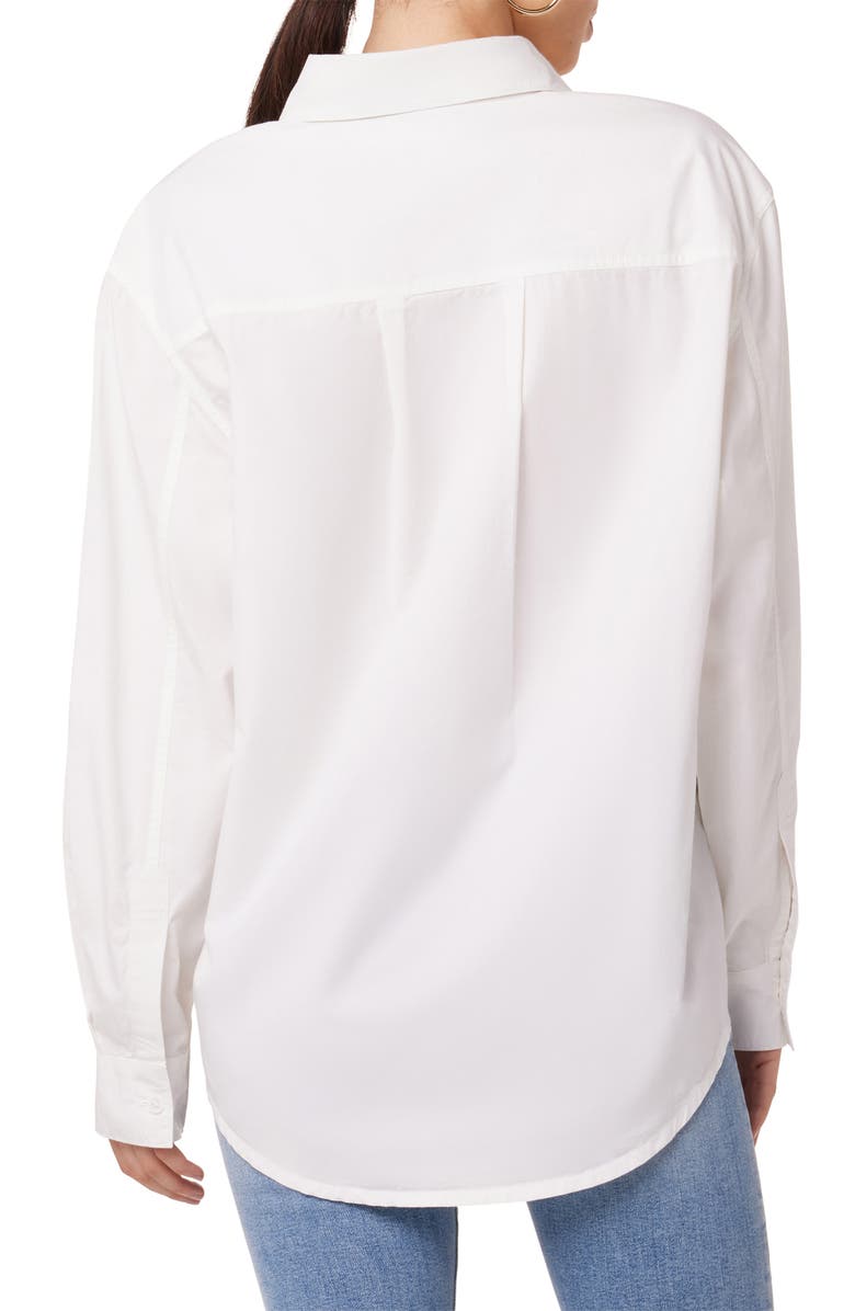 Hudson Jeans Oversize Cotton Button-Up Shirt, Alternate, color,