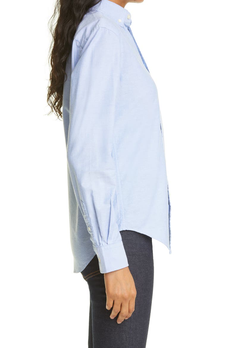 Georgia Button-Down Shirt, Alternate, color, BLUE HYACINTH