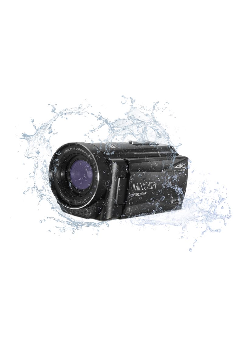 4K Ultra HD Waterproof Camcorder, Alternate, color, Black