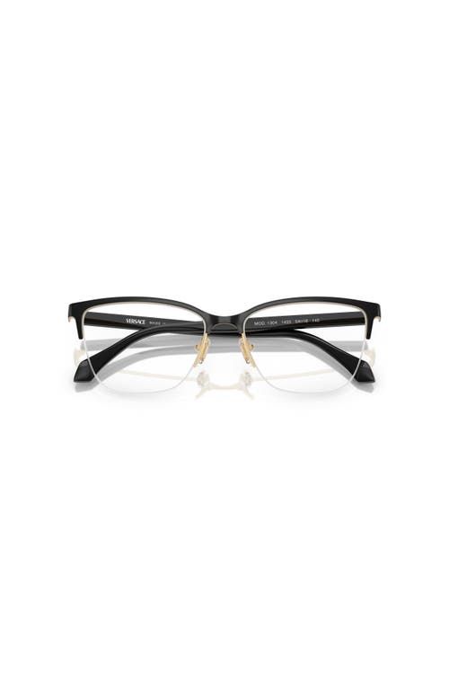 Versace 54mm Cat Eye Optical Glasses In Multi