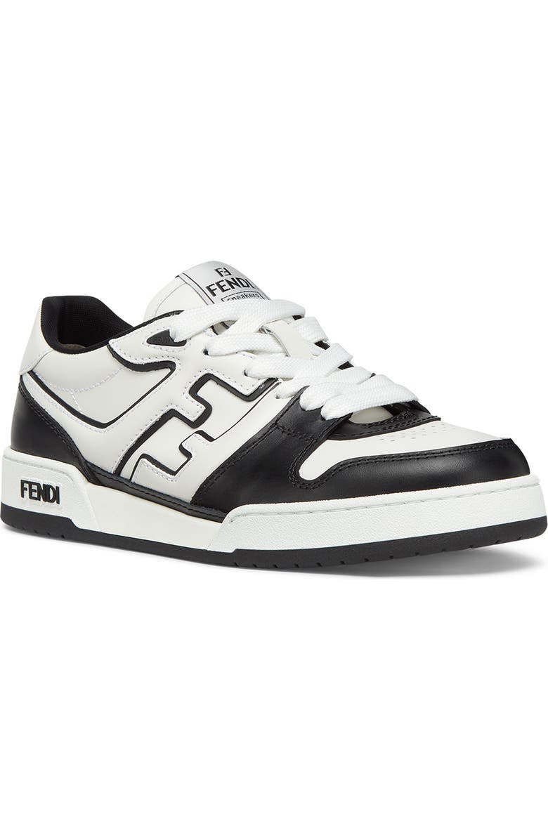 Fendi FF Match Sneaker, Main, color, Nero/ Bianco