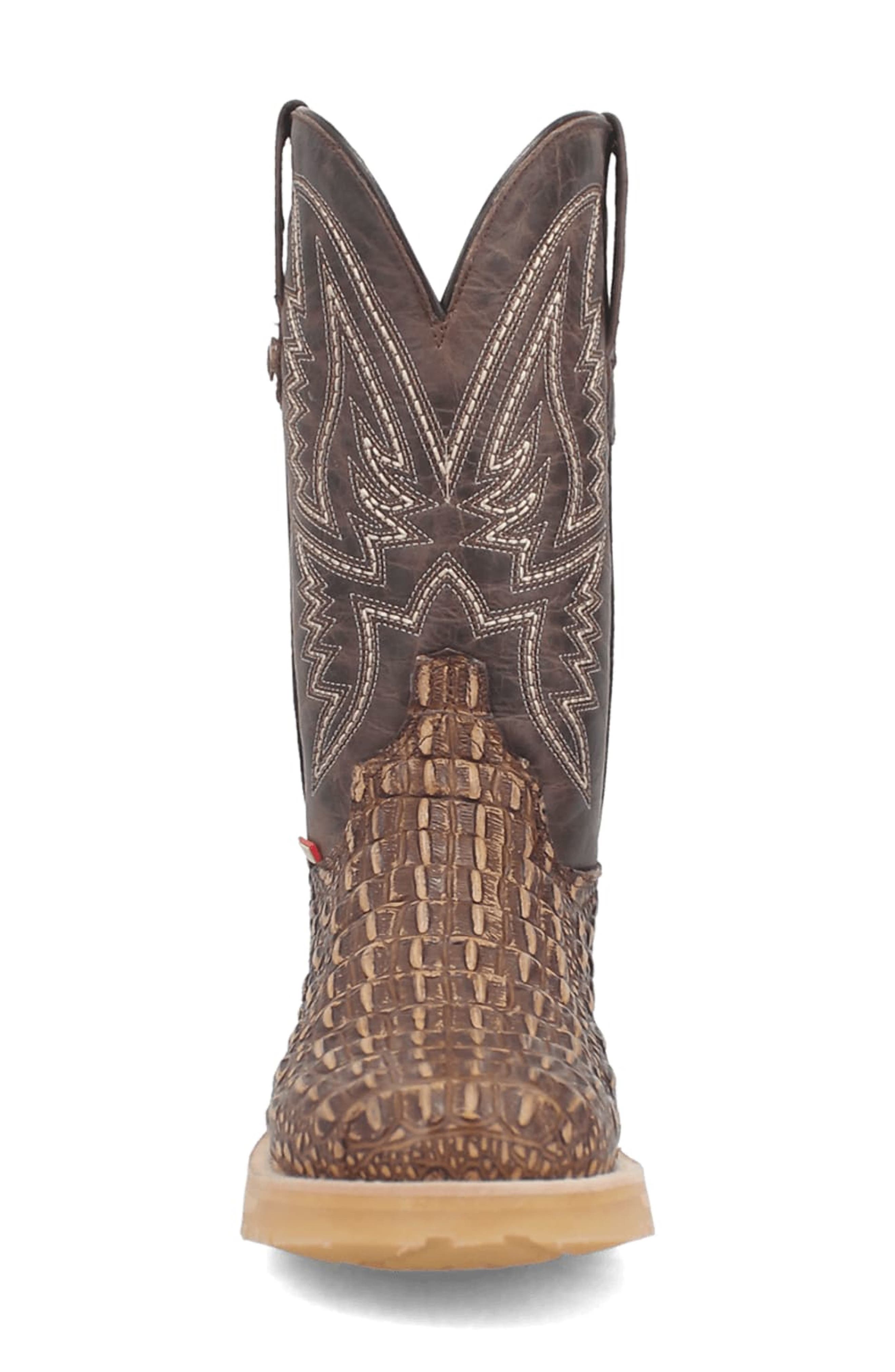 Dingo Death Valley Caiman Embossed Cowboy Boot, Alternate, color, 