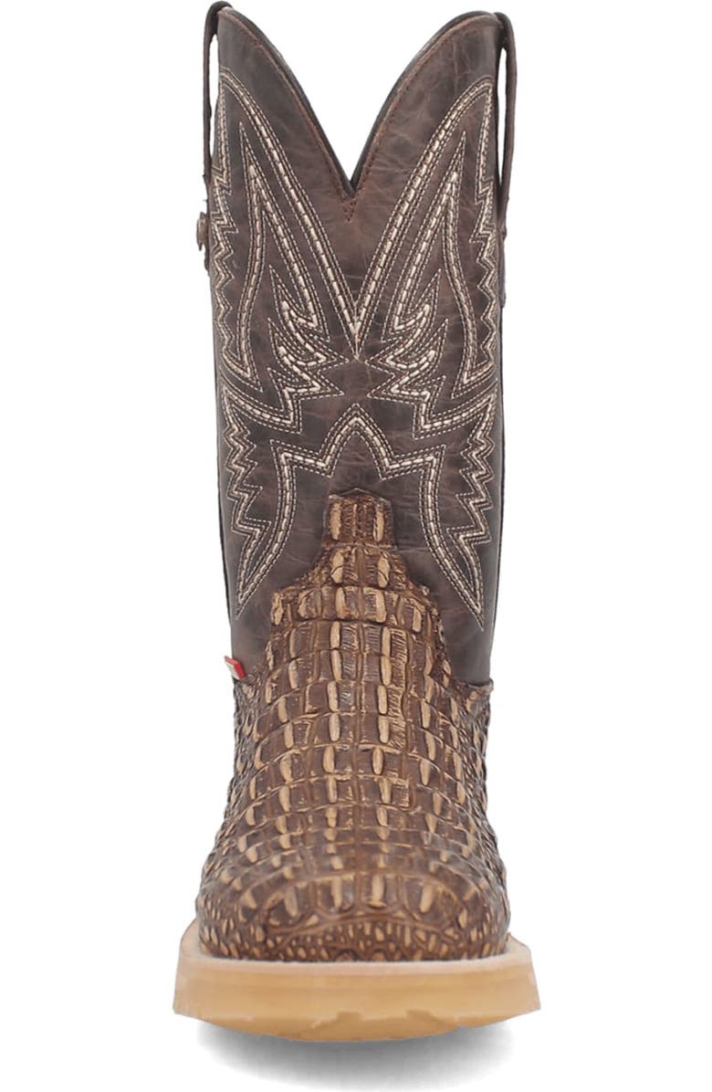 Dingo Death Valley Caiman Embossed Cowboy Boot, Alternate, color,