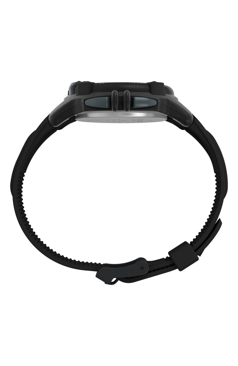 Timex<sup>®</sup> Ironman Triathlon Flix Digital 100-Lap Silicone Strap Watch, 42mm, Alternate, color, 
