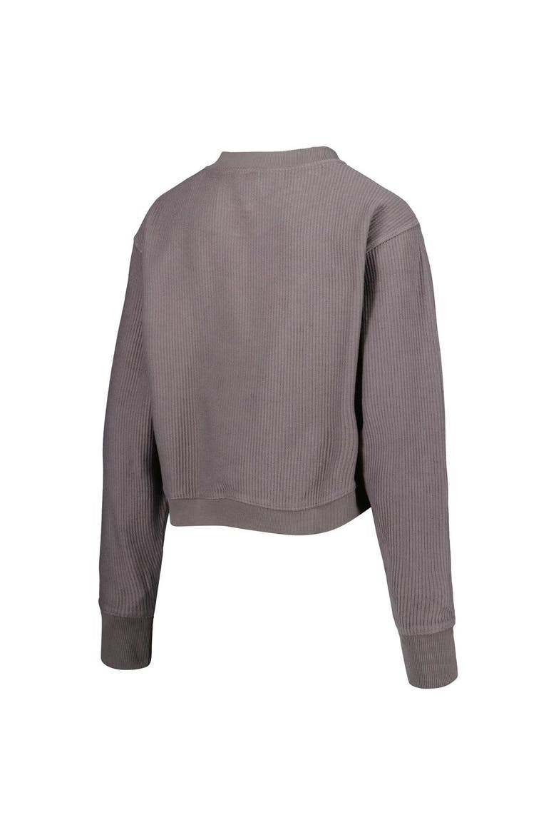 Women's League Collegiate Wear Gray Texas Longhorns Classic Campus Corded Timber Sweatshirt, Alternate, color, Gray