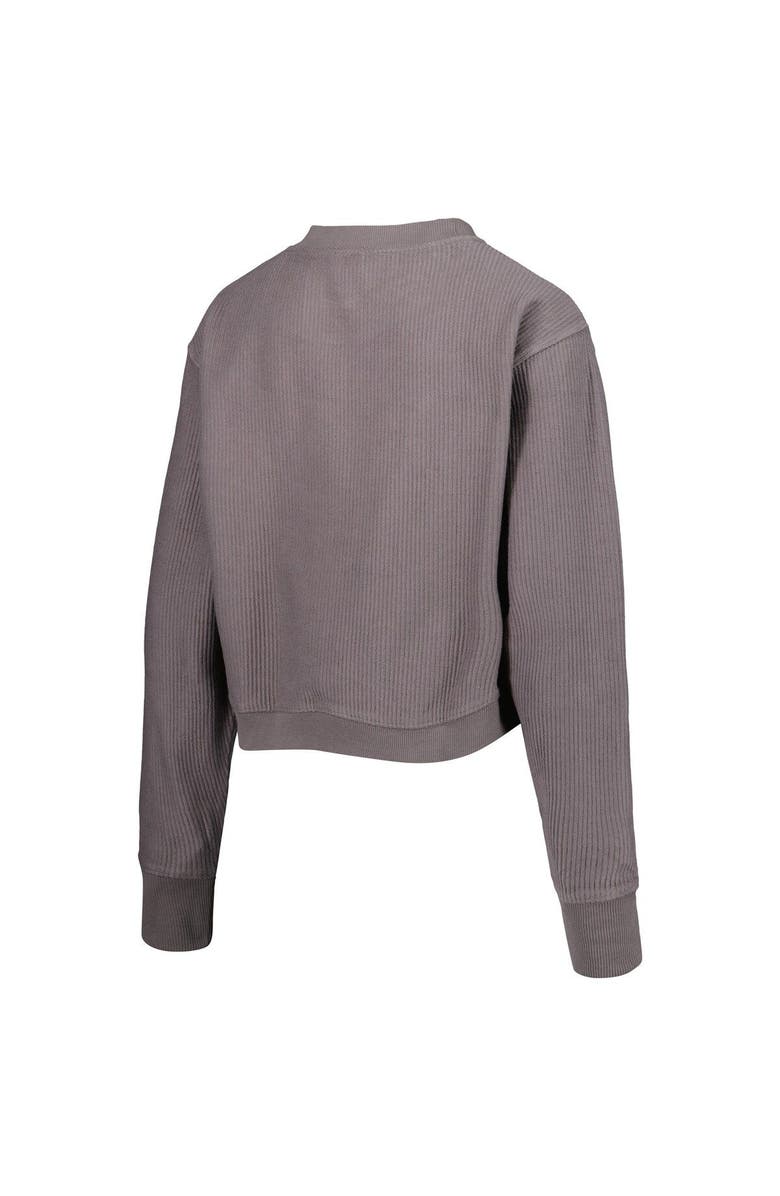 LEAGUE COLLEGIATE WEAR Women's League Collegiate Wear Gray Texas Longhorns Classic Campus Corded Timber Sweatshirt, Alternate, color, 