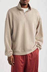 Elwood Organic Cotton Quarter Zip Pullover