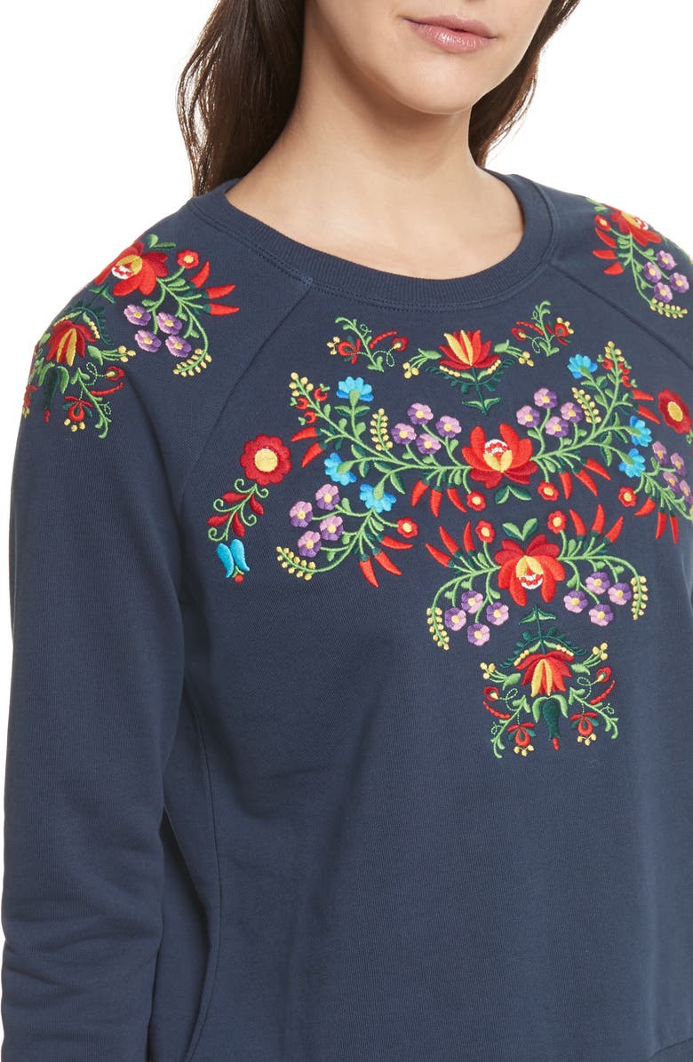 Rebecca Minkoff Jennings Sweatshirt, Alternate, color, 