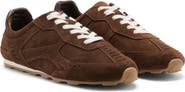 MANGO Contrast Leather Sneaker
