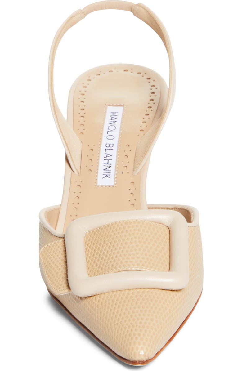 Manolo Blahnik Mayslibi Slingback Pump, Alternate, color, Ypri 9079/Mnud 2601