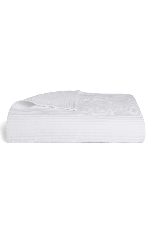 Parachute Matelassé Coverlet In White