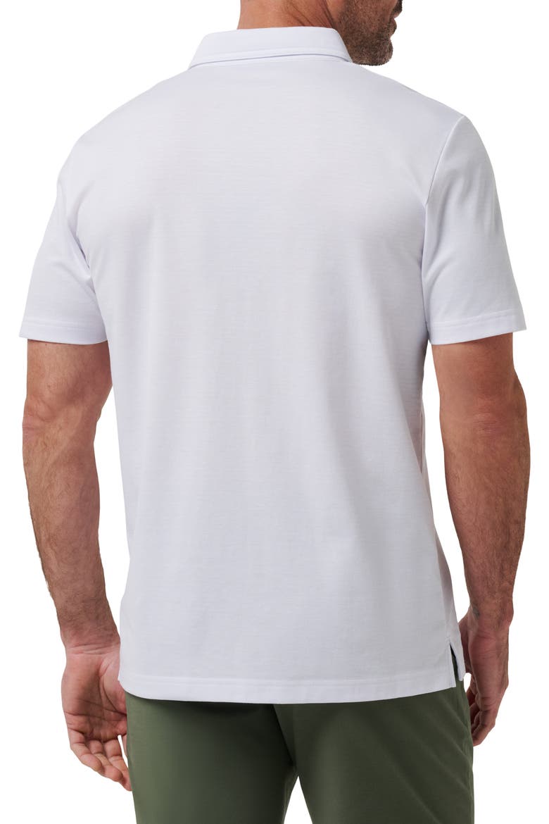 The Zinna 2.0 Polo Shirt, Alternate, color, WHITE