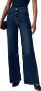 LE JEAN Column High Waist Wide Leg Jeans
