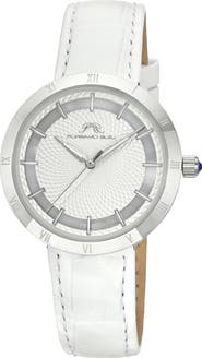 PORSAMO BLEU Monroe Leather Strap Watch