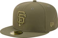 New Era Men's New Era Olive San Francisco Giants Color Pack 59FIFTY Fitted Hat