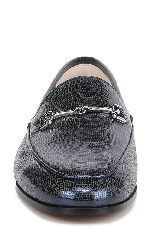Sam Edelman Loraine Bit Loafer In Metallic Denim
