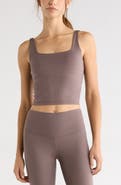Zella Thrive Rib Bra Tank