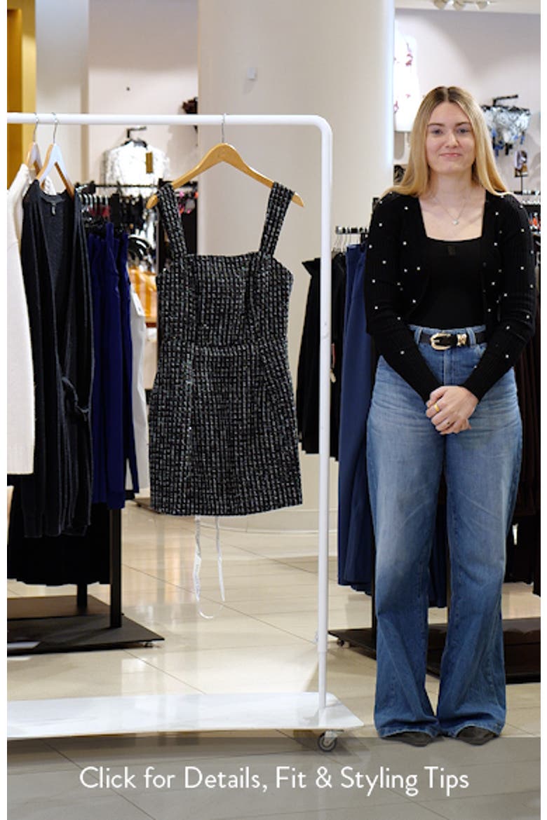 Galadirel Check Tweed Minidress video