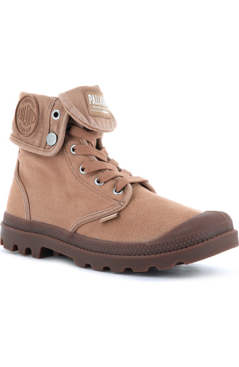 Palladium 'Baggy' Canvas Boot, Main, color, Woodlin
