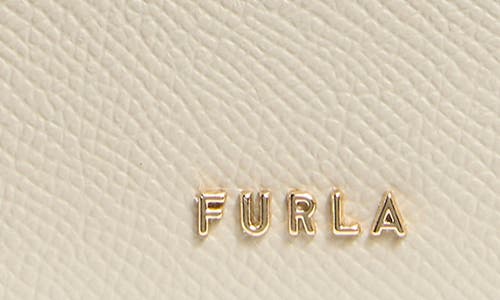 Furla Classic Business Card Case In White
