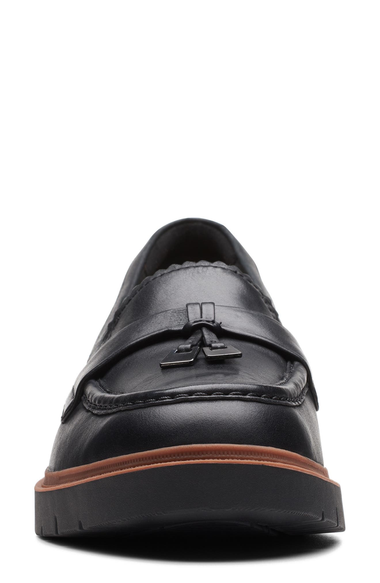 Clarks<sup>®</sup> Westlynn Bella Loafer, Alternate, color, Black Leather