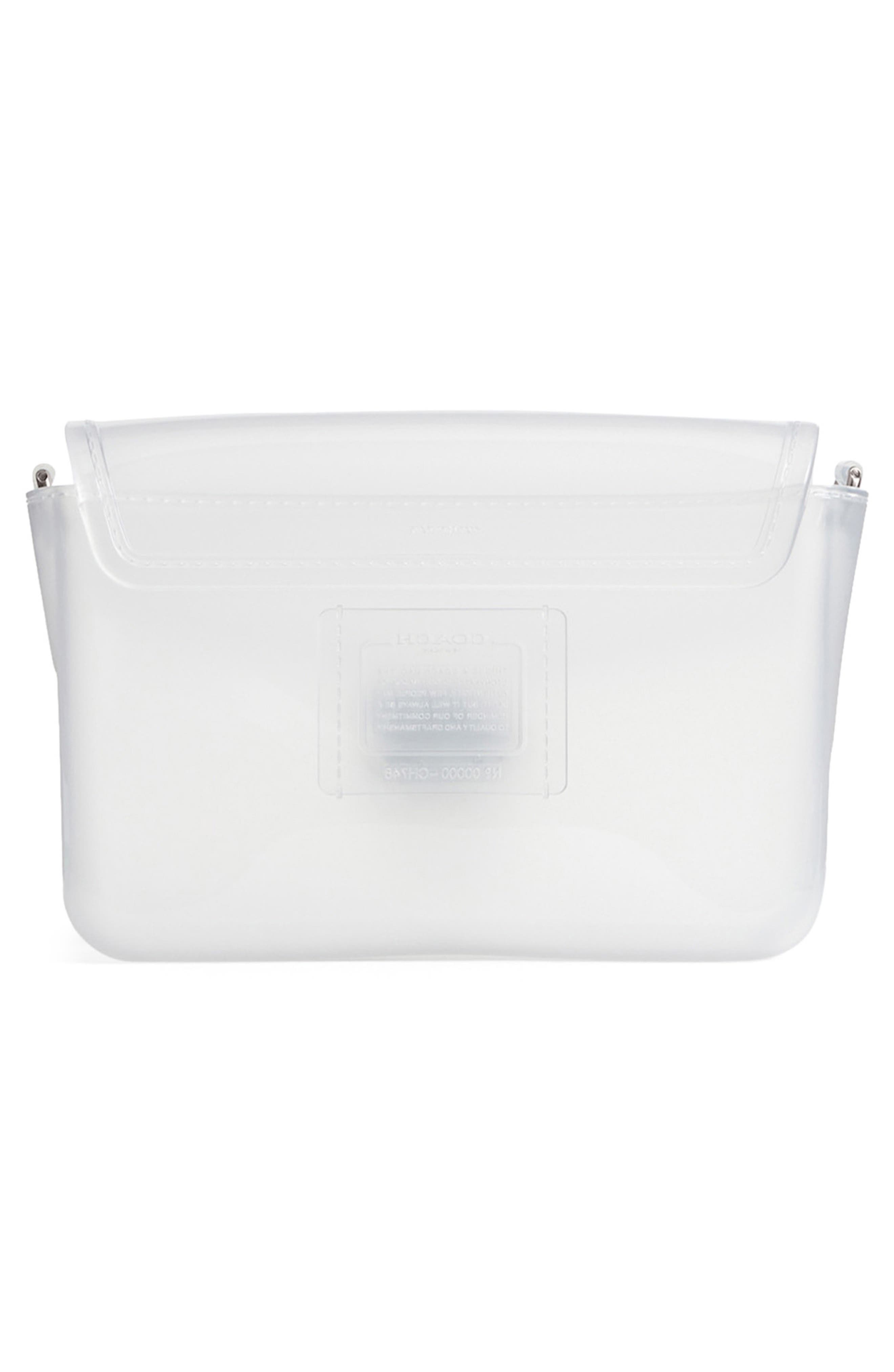 Tabby Jelly Crossbody Bag, Alternate, color, LH/ CLEAR