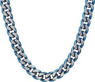 STEELTIME HMY JEWELRY Stainless Steel Cuban Link Necklace