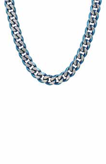 STEELTIME HMY JEWELRY Stainless Steel Cuban Link Necklace