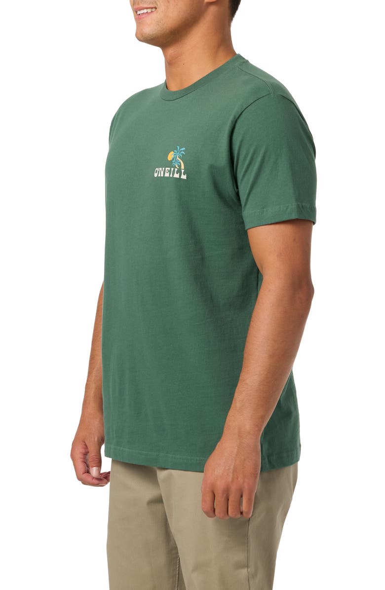 O'Neill Castaway Graphic T-Shirt, Alternate, color, Cilantro