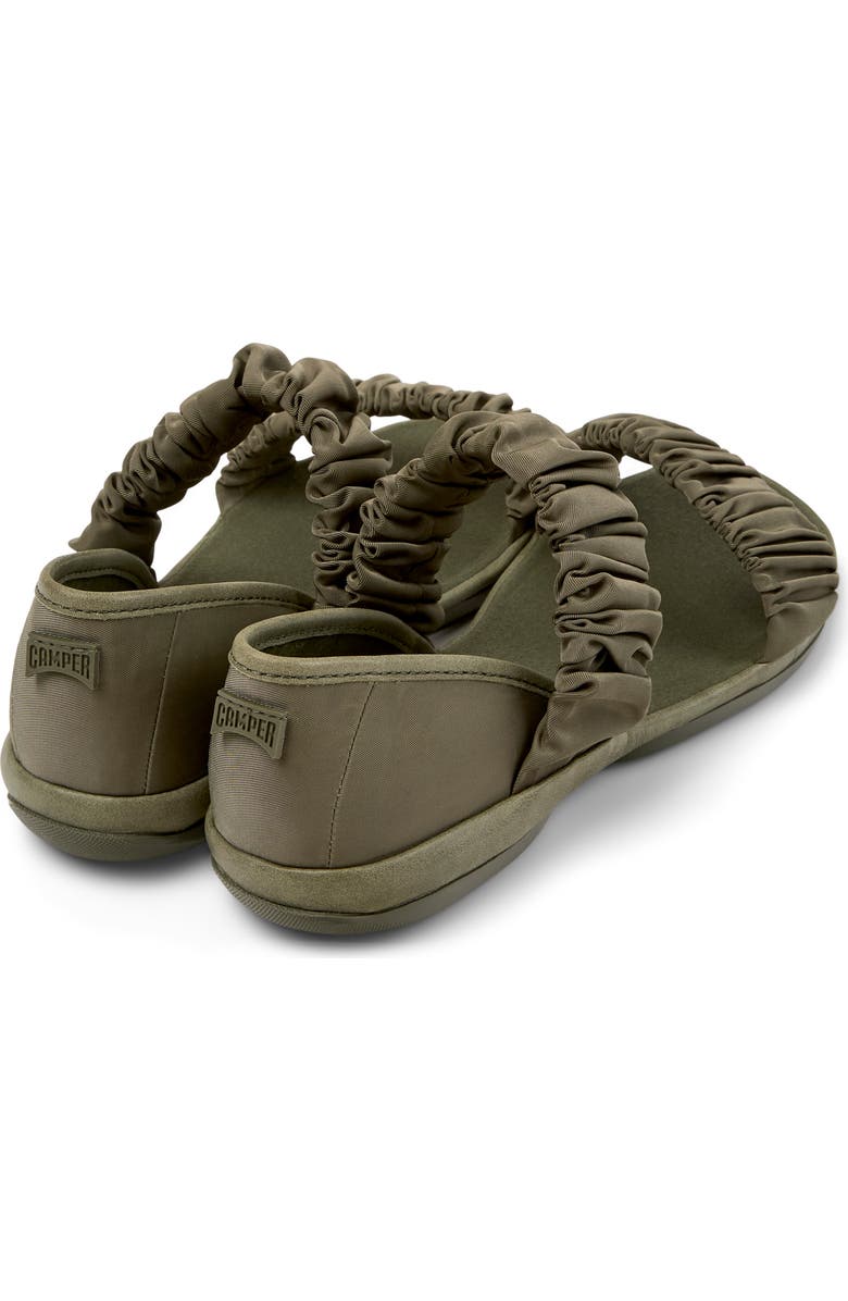 Camper Right Nina Ballet Flat, Alternate, color, Medium Olive Green