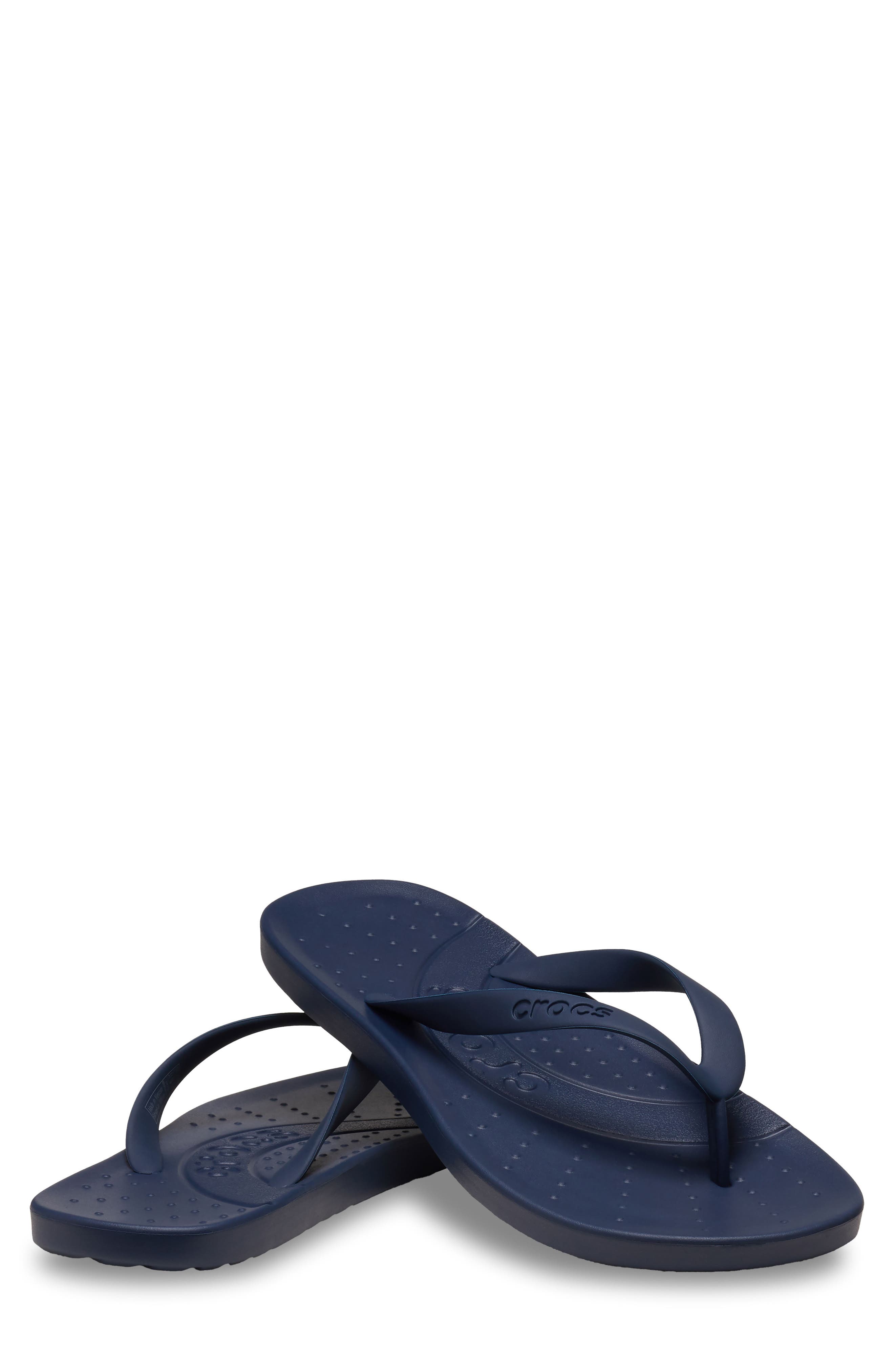 Gender Inclusive Flip Flop Sandal, Alternate, color, NAVY