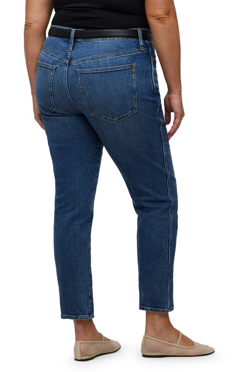 Madewell High Waist Stovepipe Jeans, Alternate, color, Heathridge Wash